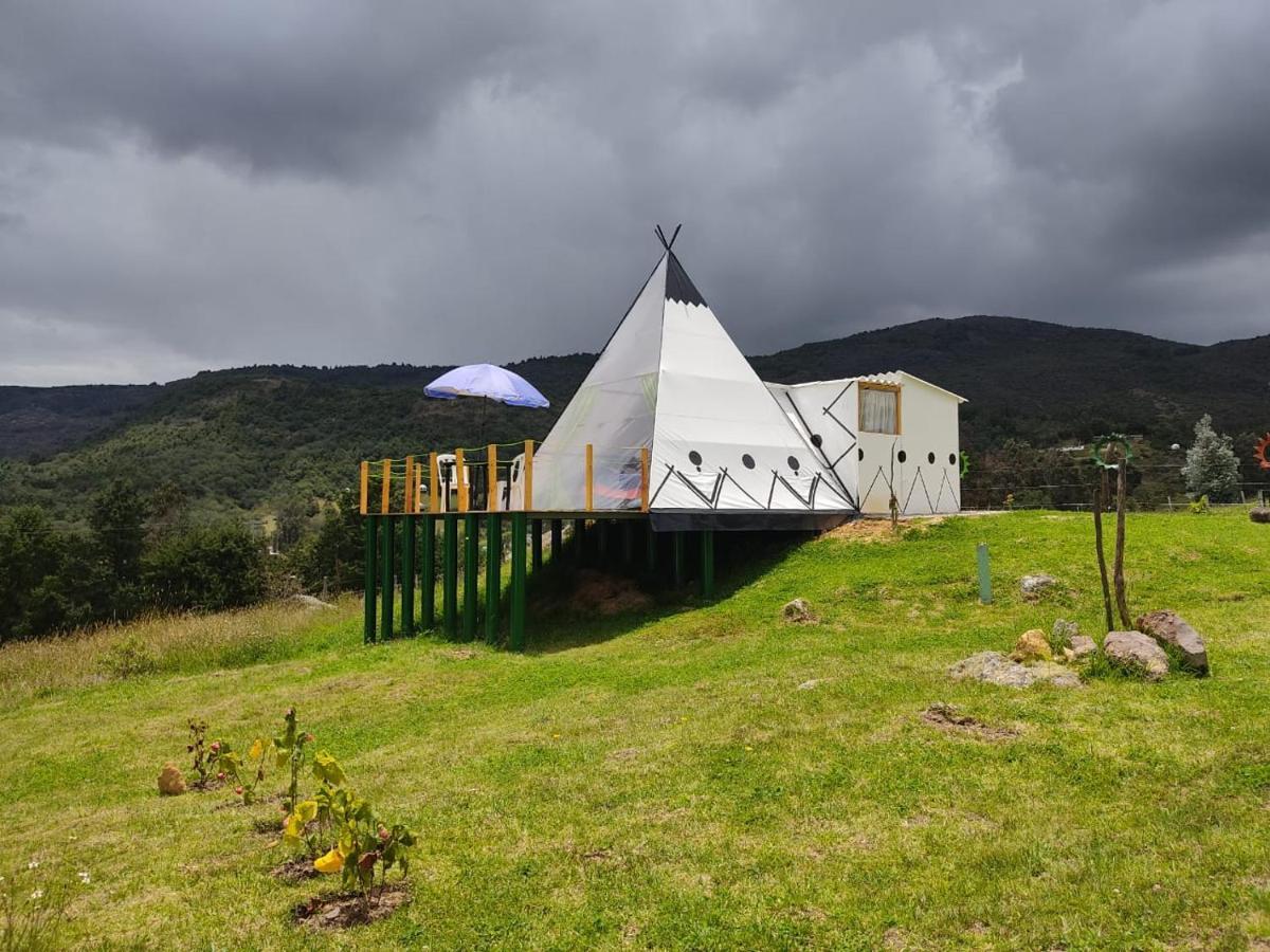 Glamping Hospedaje Mafer Ґуатавіта Екстер'єр фото