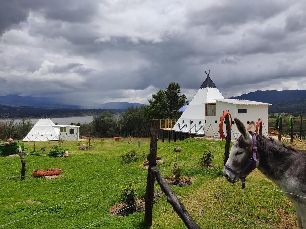 Glamping Hospedaje Mafer Ґуатавіта Екстер'єр фото