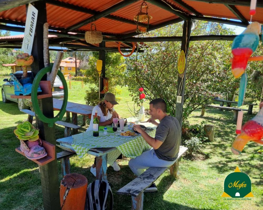 Glamping Hospedaje Mafer Ґуатавіта Екстер'єр фото