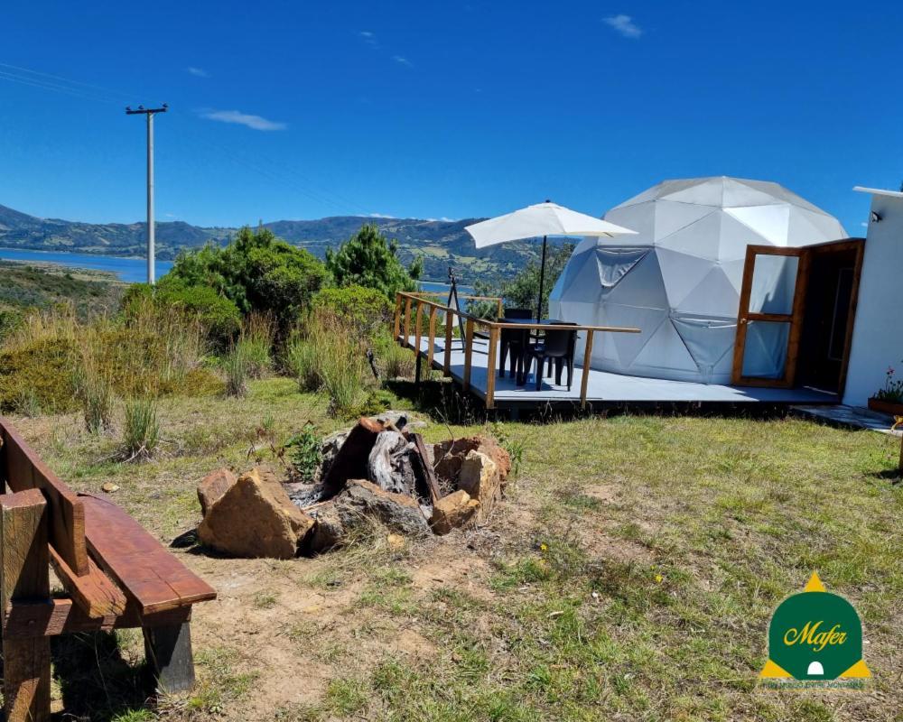 Glamping Hospedaje Mafer Ґуатавіта Екстер'єр фото