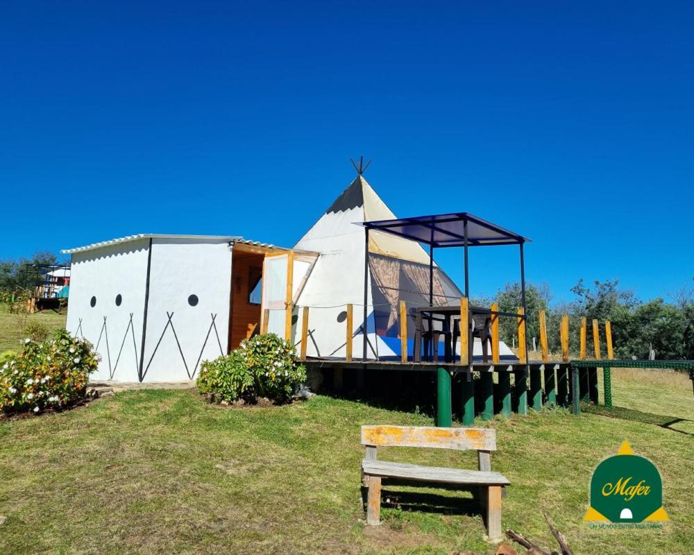 Glamping Hospedaje Mafer Ґуатавіта Екстер'єр фото