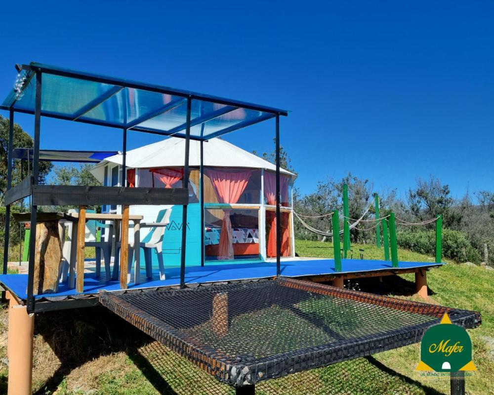 Glamping Hospedaje Mafer Ґуатавіта Екстер'єр фото