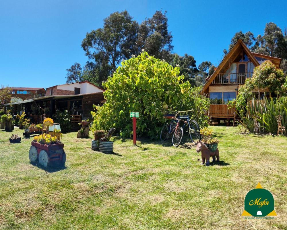 Glamping Hospedaje Mafer Ґуатавіта Екстер'єр фото